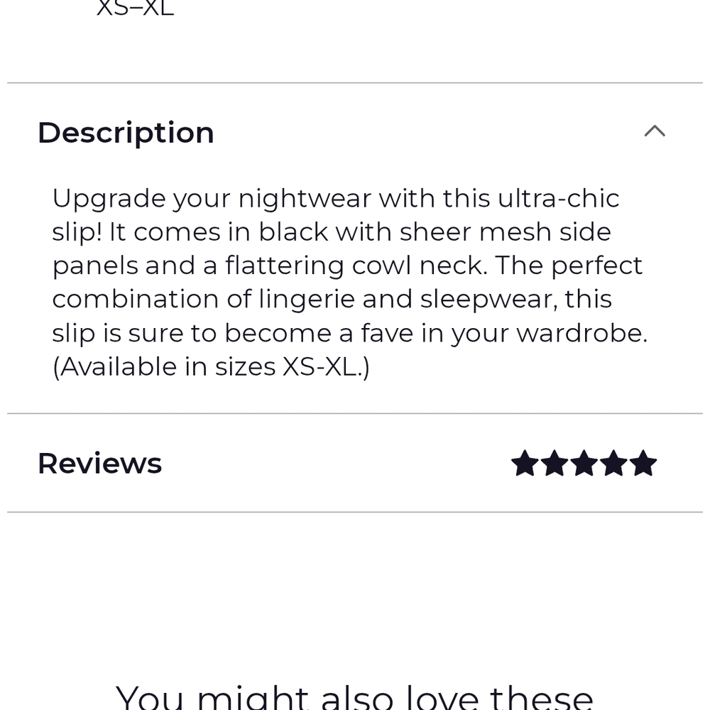 Adore Me Yellow Monika Sleep Slip. XL - Picture 6 of 7